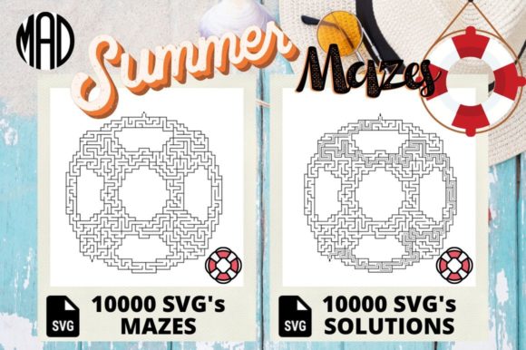 Download LIFE PRESERVER SHAPED MAZES - KDP SUMMER - Kdp summer Collection